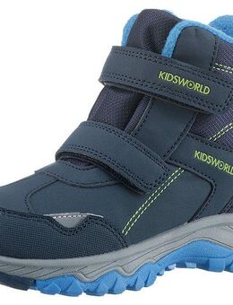KIDSWORLD Hanko V Winterboots Klettstiefel, Winterstiefel mit kuscheligem Warmfutter