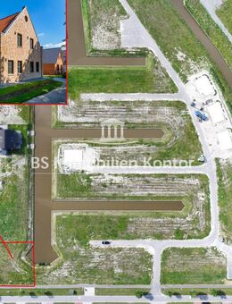 Greetsiel-Grachtenviertel! Neubau einer schlüsselfertigen OG-Wohnung mit Balkon und PKW-Stellplatz! - Krummhörn