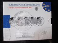 10 EURO SILBERGEDENKMÜNZENSET DEUTSCHLAND 2007 IN ORIGINALBLISTER - Linz (Rhein)