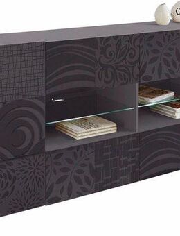 INOSIGN Sideboard Miro, Breite 241 cm mit dekorativem Siebdruck