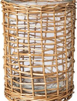 Creativ home Windlicht Kerzenhalter (1 St), mit Weiden Umzug