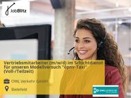 Vertriebsmitarbeiter (m/w/d) im Schichtdienst für unseren Modellversuch "öpnv-Taxi" (Voll-/Teilzeit) - Bielefeld