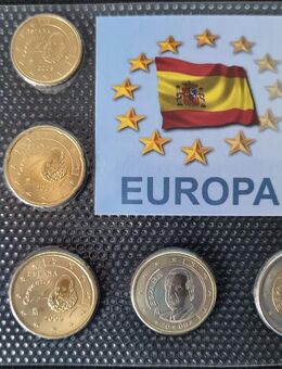Spanien KMS 2009 Stgl., 2 Euro, 1 Euro, 50 Cent, 20 Cent, 10 Cent, 5 Cent, 2 Cent, 1 Cent - Essen