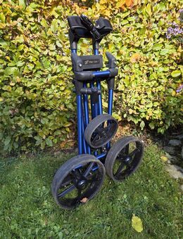 Golf-Caddy: FLAT CAT Push 3 wheels, deep blue - München