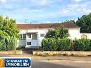 Renovierungsbedürftiger Bungalow in Hanglage mit Garage und Garten in Elchingen zu verkaufen! - Elchingen