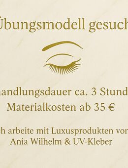 ✨ Übungsmodell gesucht – Wimpernverlängerung ab 35 € ✨ - Haar