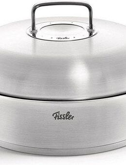 Fissler Bräter ORIGINAL-PROFI COLLECTION® Bräter mit Deckel, Edelstahl 18/10 (2-tlg), mit breitem Schüttrand, Kaltmetallgriffen. Made in Germany