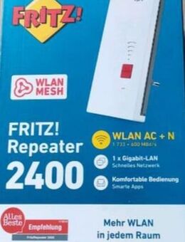 Fritz Repeater 2400 WLAN Verstärker mit mash - Altena
