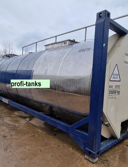 V23 gebrauchter 28.500 Liter V4A Edelstahltank Containertank isoliert beheizbarer und kühlbarer Lagertank Lagerbehälter Wassertank Chemietank - Hillesheim (Landkreis Vulkaneifel)