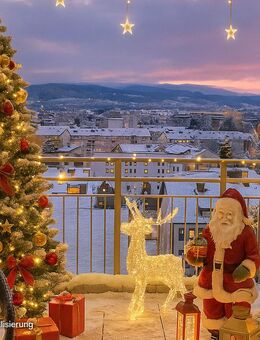 Seltener Wohntraum mit Südwest-Balkon und Weitsicht - Konstanz