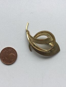 Damen Schmuck Vintage Brosche geschwungen 1950er Jahre - Fulda