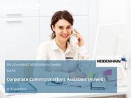 Corporate Communications Assistant (m/w/d) - Traunreut