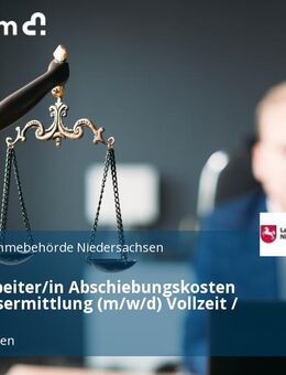 Sachbearbeiter/in Abschiebungskosten Anspruchsermittlung (m/w/d) Vollzeit / Teilzeit - Langenhagen