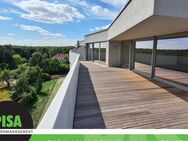 Penthouse mit 92 m² Terrasse I Erstbezug I sofort bezugsfrei I 2 Bäder I - Leipzig