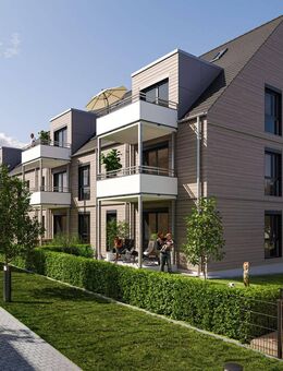 Bezugsfertig: Großzügige 4-Zimmer-Wohnung mit Balkon im ersten Obergeschoss - Eggolsheim