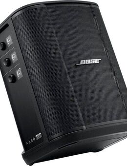 Bose S1 Pro+ Stereo Lautsprecher Lautsprecher Stereo (Bluetooth, Bluetooth-PA-Soundsystem, 4 Aufstellungsmöglichkeiten, Auto-EQ)