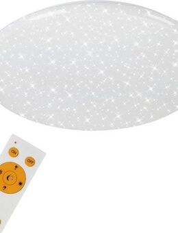 Briloner Leuchten LED Deckenleuchte 3368016 VERB, CCT - über Fernbedienung, Farbwechsel, Nachtlichtfunktion, Timerfunktion, LED fest integriert, Kaltweiß, Neutralweiß, Tageslichtweiß, Warmweiß, CCT, dimmbar über Fernbedienung, Nachtlichtfunktion, weiß