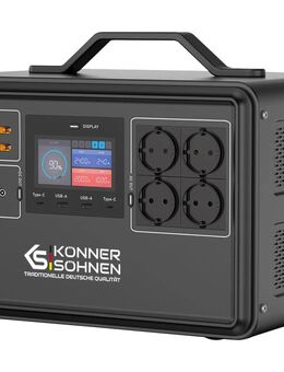 "Könner & Söhnen" Tragbare Powerstation KS 2400PS - 2240Wh - Kaiserslautern