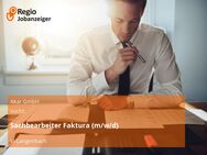 Sachbearbeiter Faktura (m/w/d) - Langenbach (Bayern)