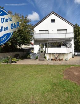 DIETZ: 4-Zimmer-Wohnung - Balkon, gemeinsamer Garten, kinderfreundlich - Niedrige Energiekosten! - Münster (Hessen)