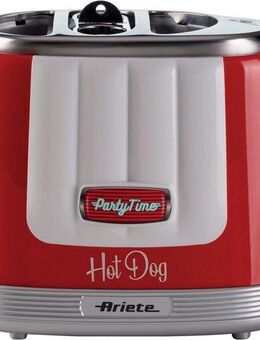Ariete Hotdog-Maker 206R Party Time rot, 650 W