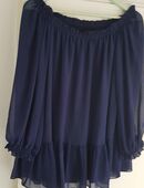 Dunkelblaue Bluse in 44532