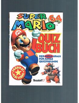 Super Mario 64 Quiz Buch,Tessloff Verlag,1997 - Linnich