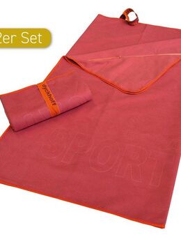 Dyckhoff Sporthandtuch Mikrofaser Sporttuch, Microfaser (2-St), auch als 2er Set erhätlich