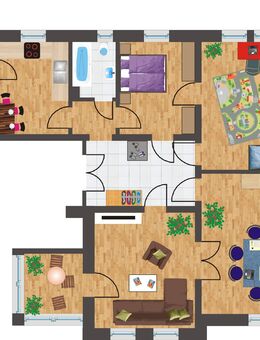 traumhafte Wohnung in bester Wohnlage des Südviertels von Ilmenau - Ilmenau