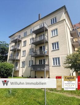 Toplage mit grünem Blick | Zwei-Raum-Wohnung mit Balkon und EBK | 4% Rendite - Leipzig