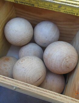 8 x Holzkugel 50 mm - - Allgäu - TOM - München Maxvorstadt
