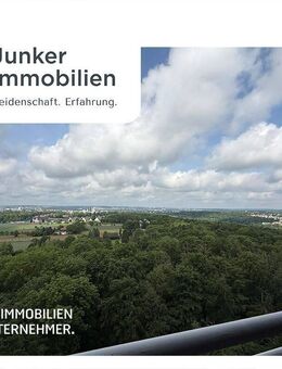 Hoch hinaus: Stilvolle 3-Zimmer-Wohnung im 18. OG mit Weitblick - Stuttgart