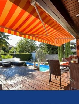 Luxuriöser Winkelbungalow mit beheizbarem Pool - Mannheim
