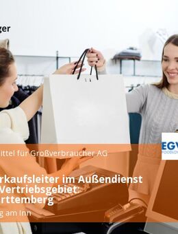 Gebietsverkaufsleiter im Außendienst (m/w/d) - Vertriebsgebiet: Baden-Württemberg - Wasserburg (Inn)