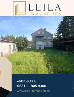 Mehrfamilienhaus mit großem Baugrundstück in Wolfsburg - Wolfsburg