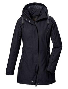 G.I.G.A. DX by killtec Softshellparka GW 22 WMN SFTSHLL PRK Softshell Parka, 8.000 mm wasserdicht, atmungsaktiv, abzippbare Kapuze