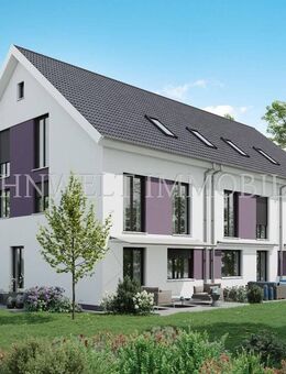 Neubau von 3 energieeffizienten Reihenhäusern in Massivbauweise, KfW40 - Hallbergmoos