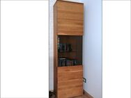 Wimmer Vitrine Eiche Asteiche Teilmassiv Getöntes Glas Rauchglas 60x38x205 NP. 3000 Euro - Schwalmtal (Nordrhein-Westfalen)