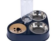 TIAKI Dreiernapf mit Wasserspender - 2 x 200 ml