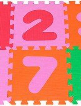 Knorrtoys® Puzzle Zahlen, 10 Puzzleteile, Puzzlematte, Bodenpuzzle