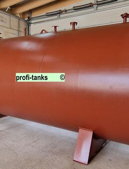T14 gebrauchter 22.000 L Stahltank mit Innenbeschichtung und Heizspirale innen und außen neu gestrichen Wassertank Zisterne Löschwassertank Erdtank - Hillesheim (Landkreis Vulkaneifel)