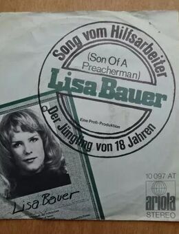 Lisa Bauer , Song vom Hilfsarbeiter , Vinyl Single - Berlin