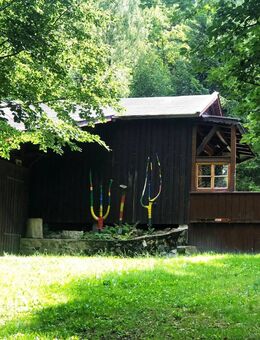 Rarität Nähe Freyung - Ferienhütte mit Bienenhaus und Fischweiher - totale Alleinlage!!! - Freyung