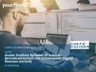 duales Studium Bachelor of Science - Betriebswirtschaft mit Schwerpunkt Digital Business (m/w/d) - Hamburg