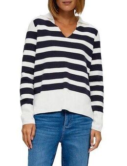 s.Oliver Strickpullover mit Streifen-Muster