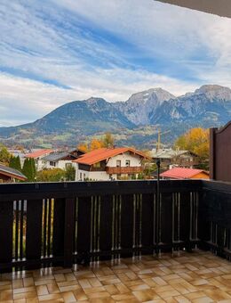 Am Königssee - schöne 3-Zim.-Maisonette-Wohnung mit Ausblick auf die Alpen mit Außenstellplatz - Schönau (Königssee)