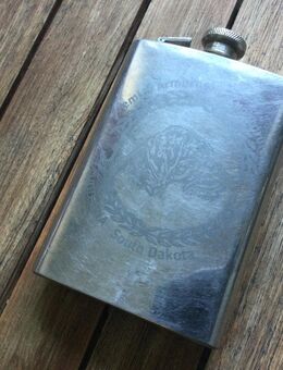 Edelstahl Flasche Vintage South Dakota Sammler - Fulda