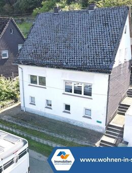 VR IMMO: Netphen-Grissenbach, teilmodernisiertes Einfamilienhaus mit Potenzial! - Netphen