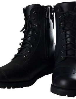 roleff RO 012 Motorradstiefel halbhoch, mit seitlichem Reißverschluss und Schnürung