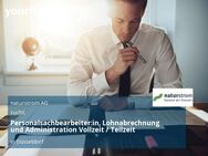 Personalsachbearbeiter:in, Lohnabrechnung und Administration Vollzeit / Teilzeit - Düsseldorf